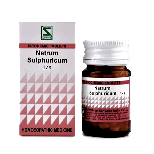 Dr Willmar Schwabe India Natrum Sulphuricum Biochemic Tablet 12X