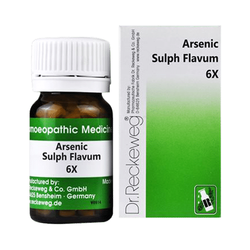 Dr. Reckeweg Arsenic Sulph Flavum Trituration Tablet 6X