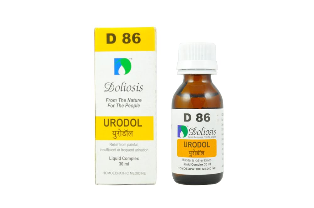 Doliosis D86 Urodol Drop Medicines image