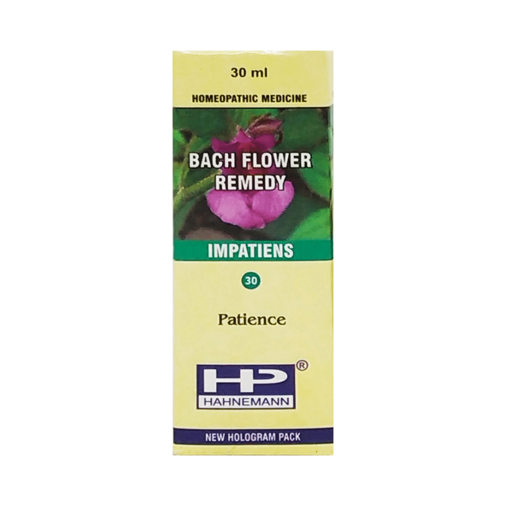 Hahnemann Bach Flower Impatiens 30 Hahnemann Bach Flower Impatiens 30