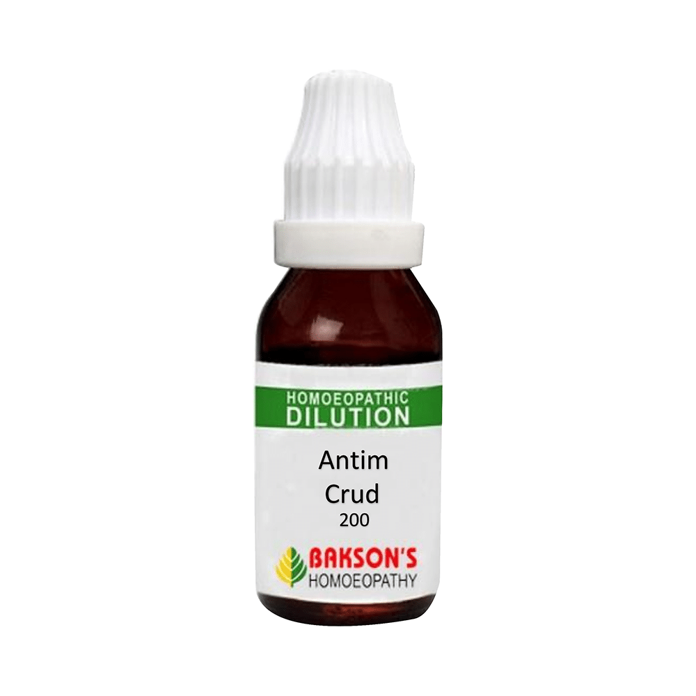 Bakson's Antim Crud Dilution 200 CH Bakson's Antim Crud Dilution 200 CH