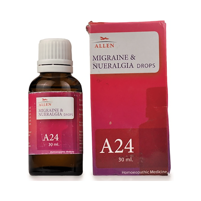 Allen A24 Migraine And Nueralgia Drop Allen A24 Migraine And Nueralgia Drop