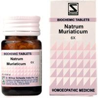 Dr Willmar Schwabe India Natrum Muriaticum Biochemic Tablet 6X