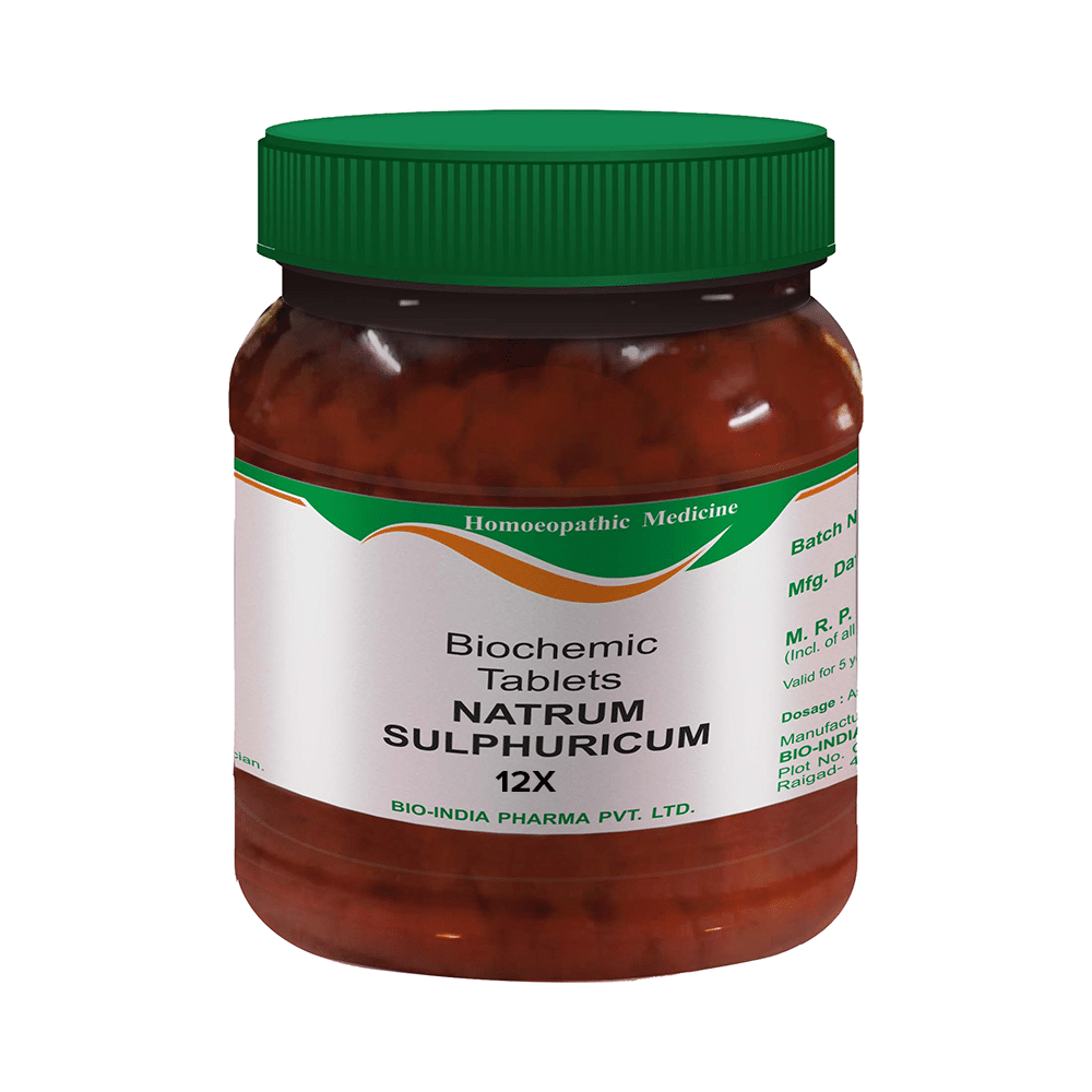 Showing image for Bio India Natrum Sulphuricum Biochemic Tablet 12X Bio India Natrum Sulphuricum Biochemic Tablet 12X image