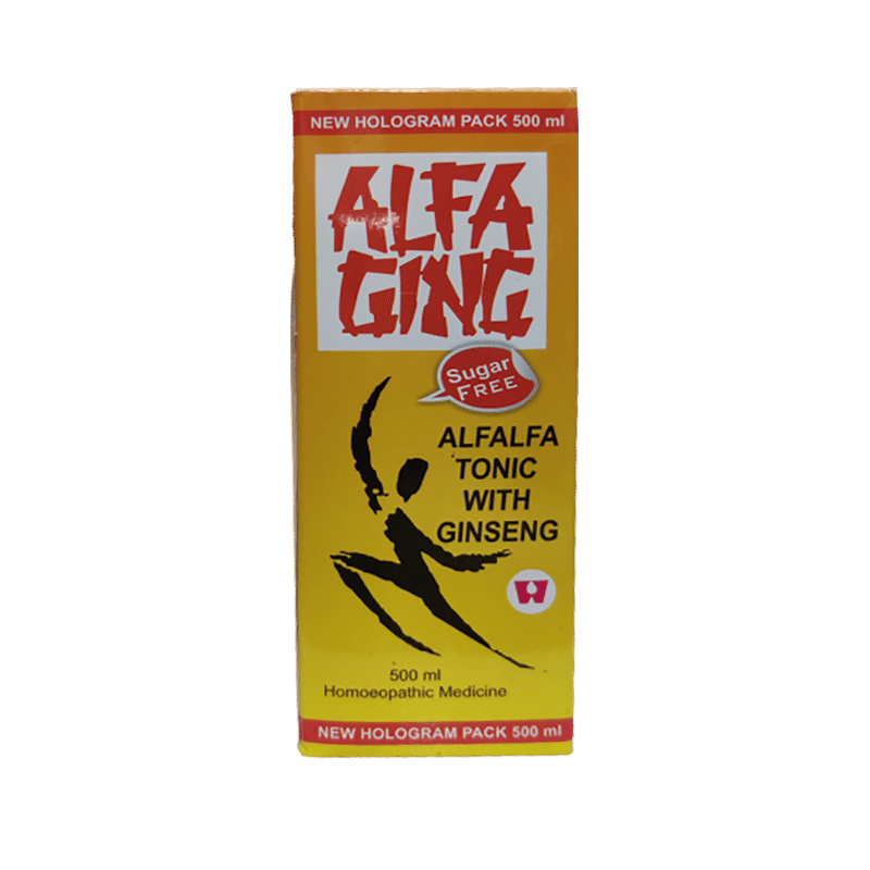 Dr. Wellmans Alfa Ging Alfalfa Tonic with Ginseng Sugar Free