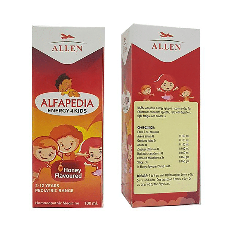 Allen Alfapedia Energy 4 Kids Syrup