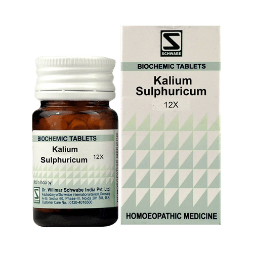 Dr Willmar Schwabe India Kali Sulphuricum Biochemic Tablet 12X