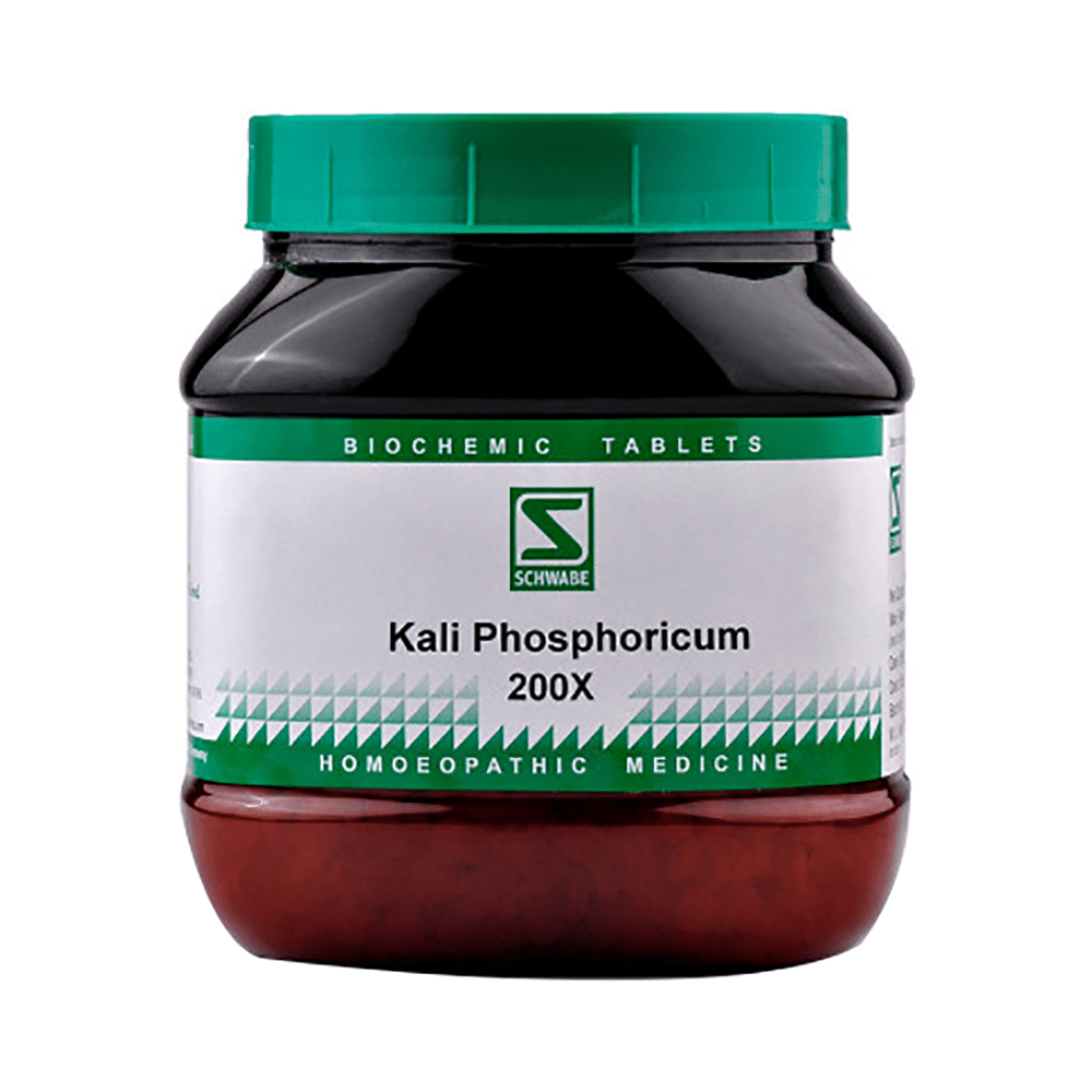 Dr Willmar Schwabe India Kali Phosphoricum Biochemic Tablet 200X Dr Willmar Schwabe India Kali Phosphoricum Biochemic Tablet 200X