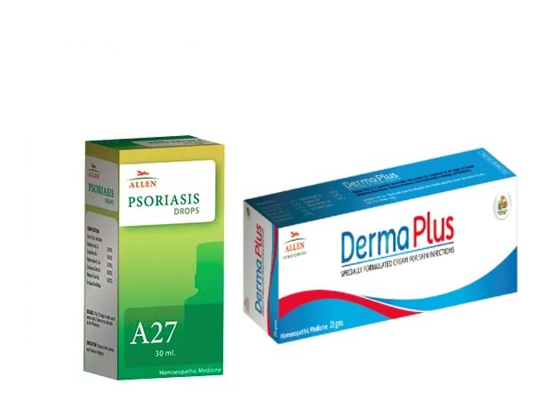 Allen Anti Psoriasis Combo (A27 + Derma Plus Cream) Allen Anti Psoriasis Combo (A27 + Derma Plus Cream)