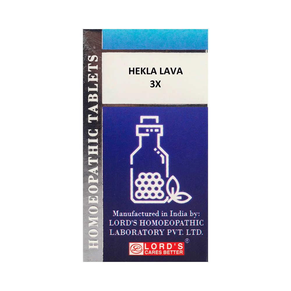 Lord's Hekla Lava Trituration Tablet 3X
