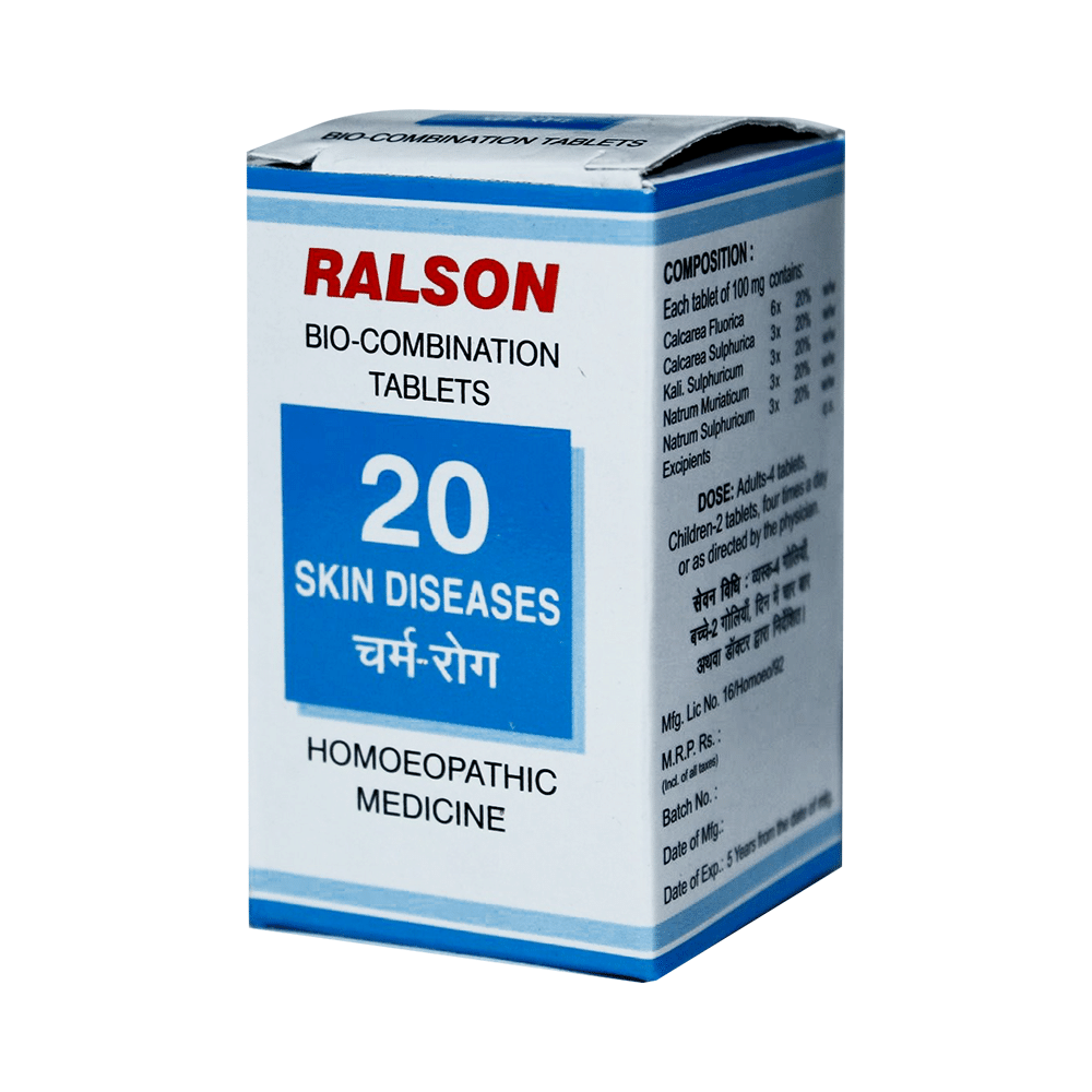 Ralson Remedies Bio-Combination 20 Tablet