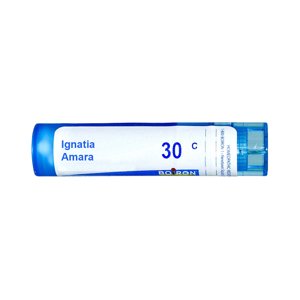 Boiron Ignatia Amara Single Dose Approx 200 Microgranules 30 CH Boiron Ignatia Amara Single Dose Approx 200 Microgranules 30 CH