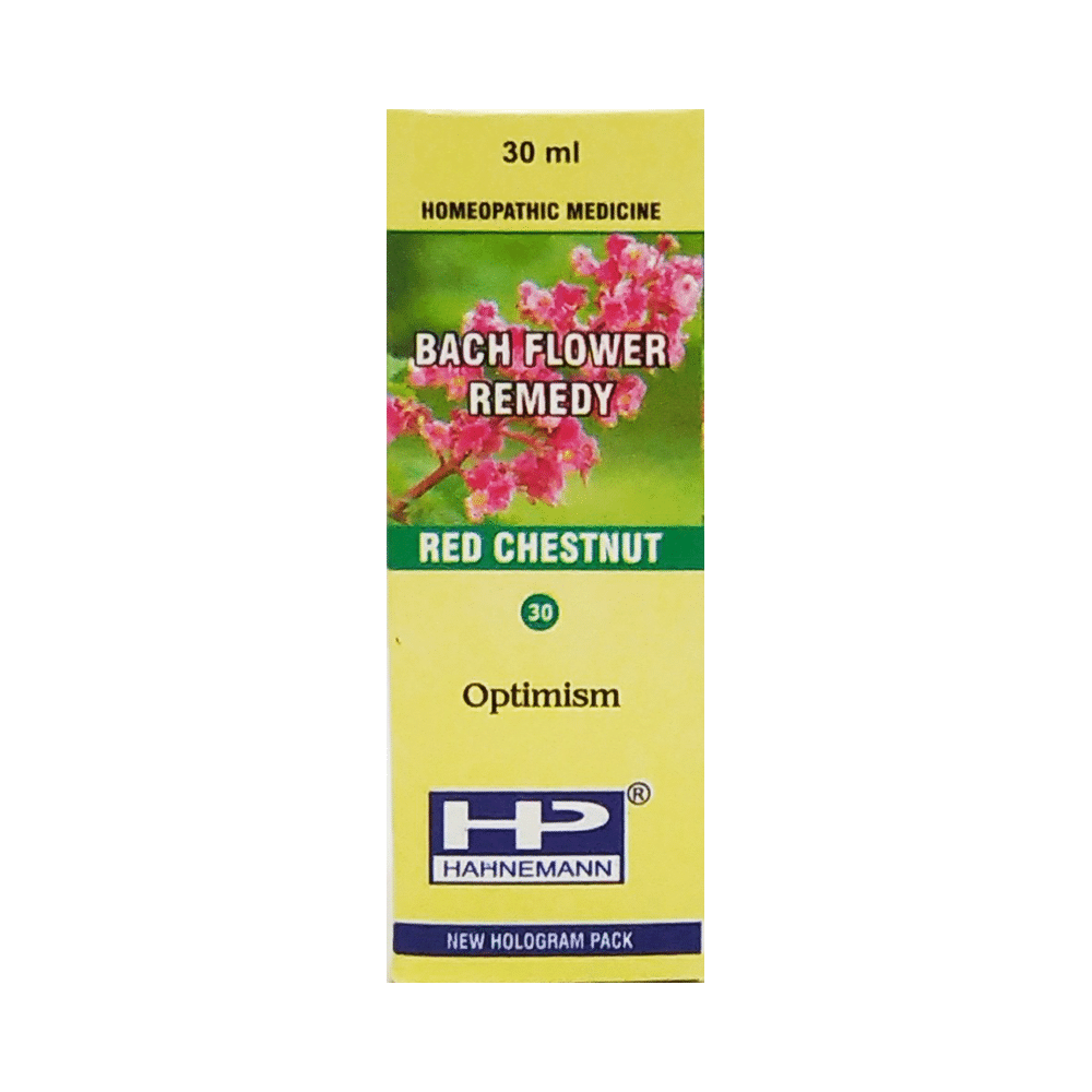 Hahnemann Bach Flower Red Chestnut 30 Hahnemann Bach Flower Red Chestnut 30
