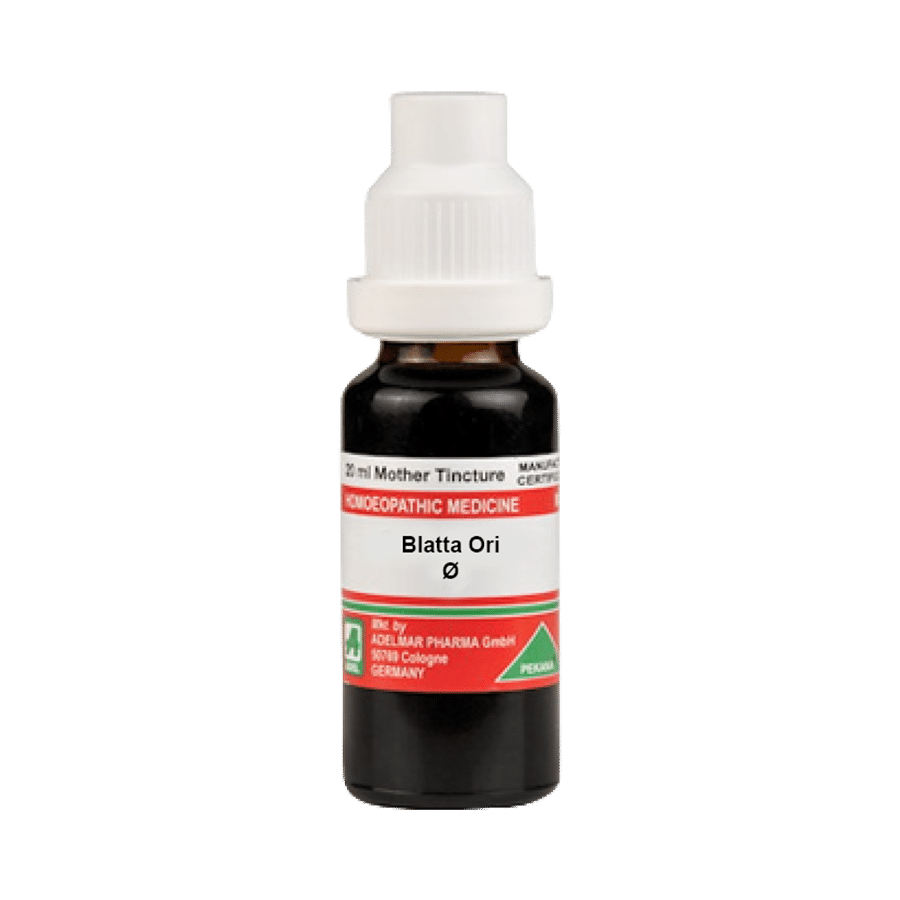 ADEL Blatta Ori Mother Tincture Q ADEL Blatta Ori Mother Tincture Q