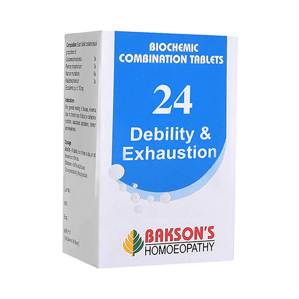 Bakson's Biocombination 24 Tablet Bakson's Biocombination 24 Tablet