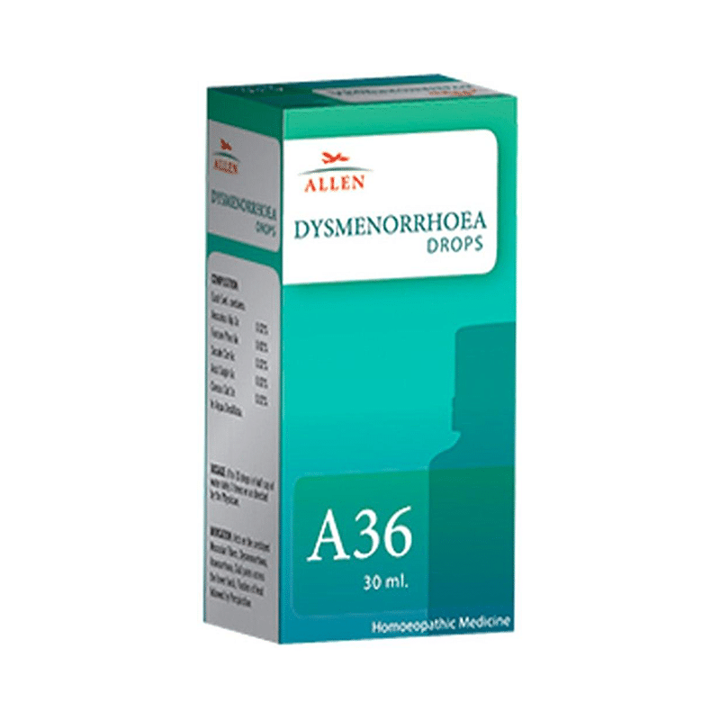Allen A36 Dysmenorrhoea Drop Allen A36 Dysmenorrhoea Drop