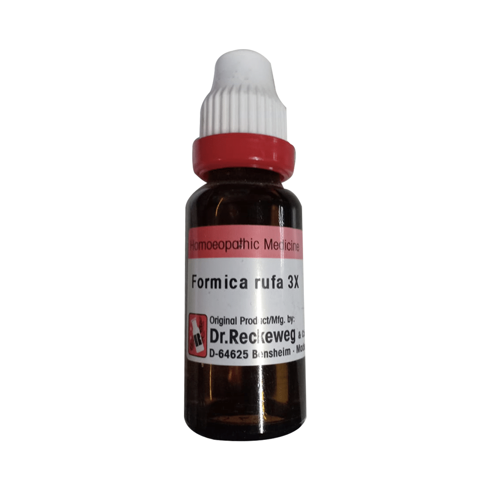 Dr. Reckeweg Formica Rufa 3X Mother Tincture Q Dr. Reckeweg Formica Rufa 3X Mother Tincture Q