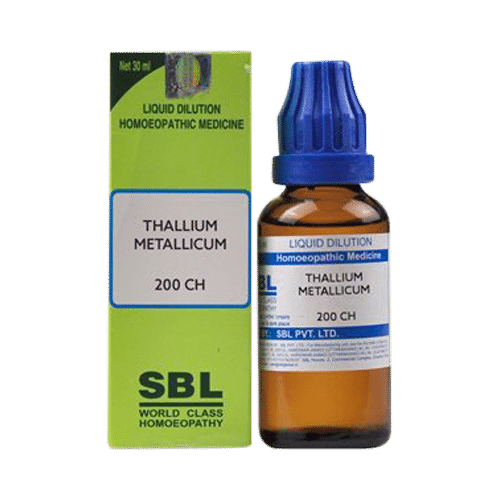 SBL Thallium Metallicum Dilution 200 CH