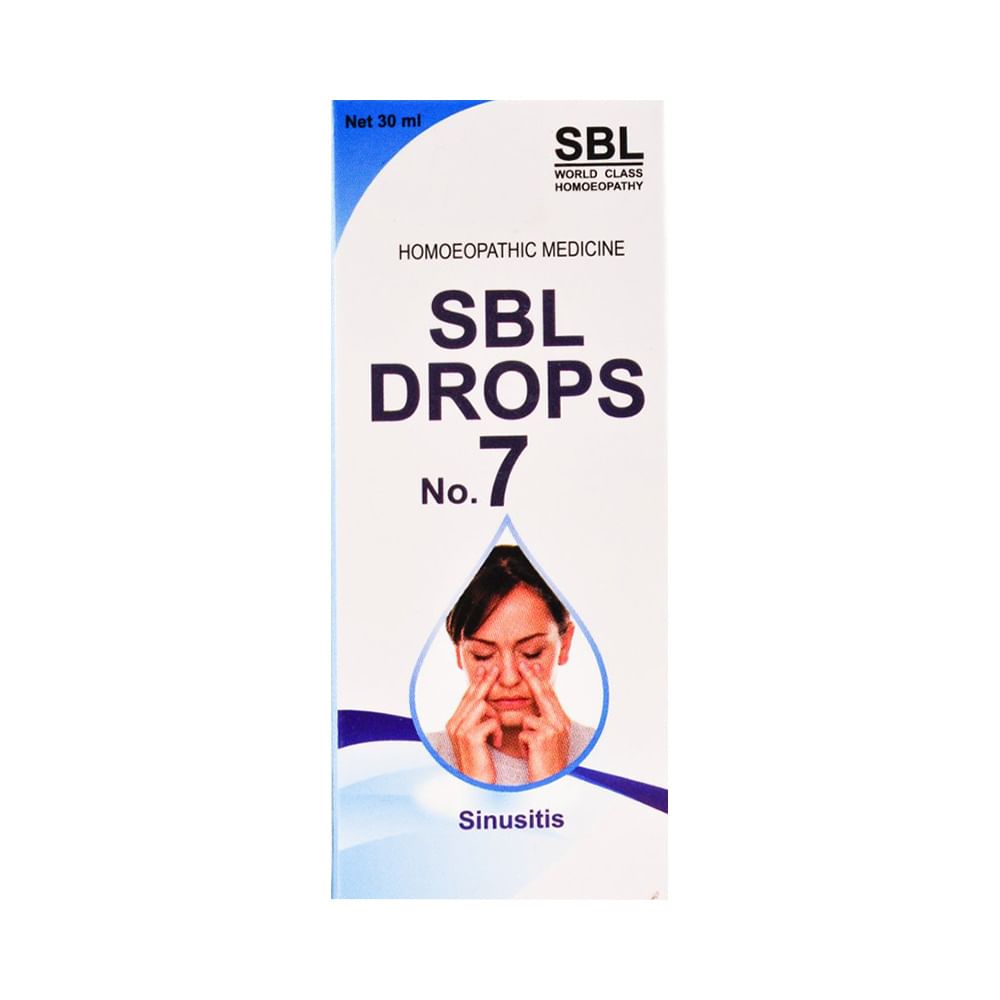 SBL Drops No. 7 (For Sinusitis)