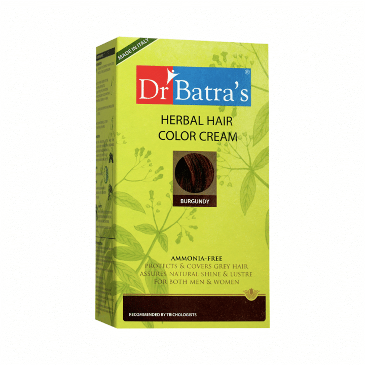 Dr Batra's Herbal Hair Color Cream Burgundy image