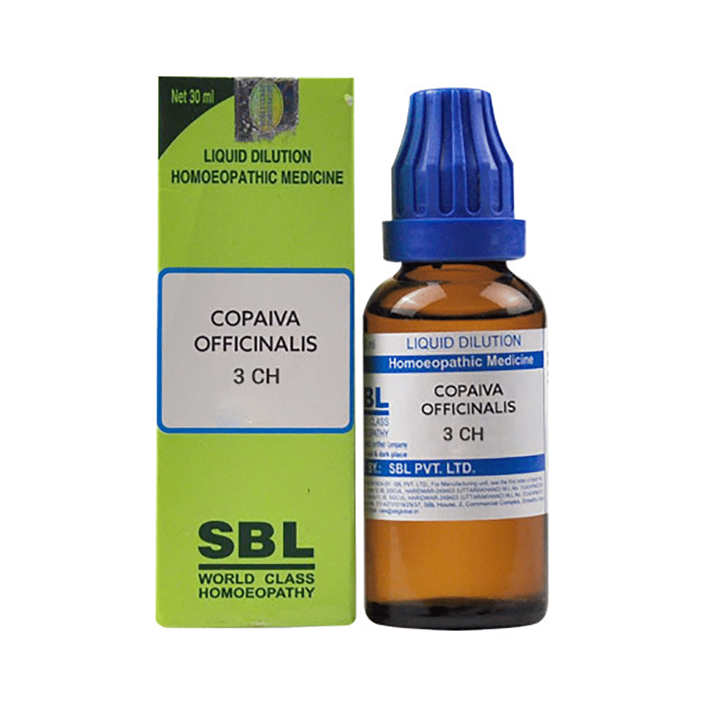 SBL Copaiva Officinalis Dilution 3 CH