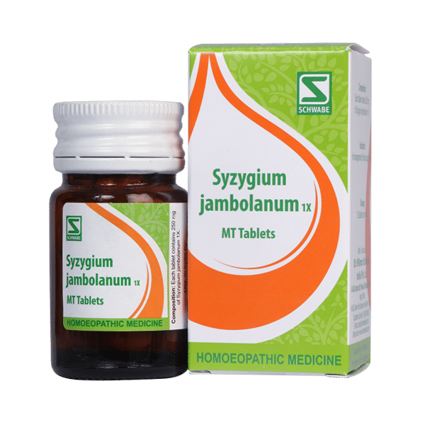 Dr Willmar Schwabe India Syzygium Jambolanum Trituration Tablet 1X