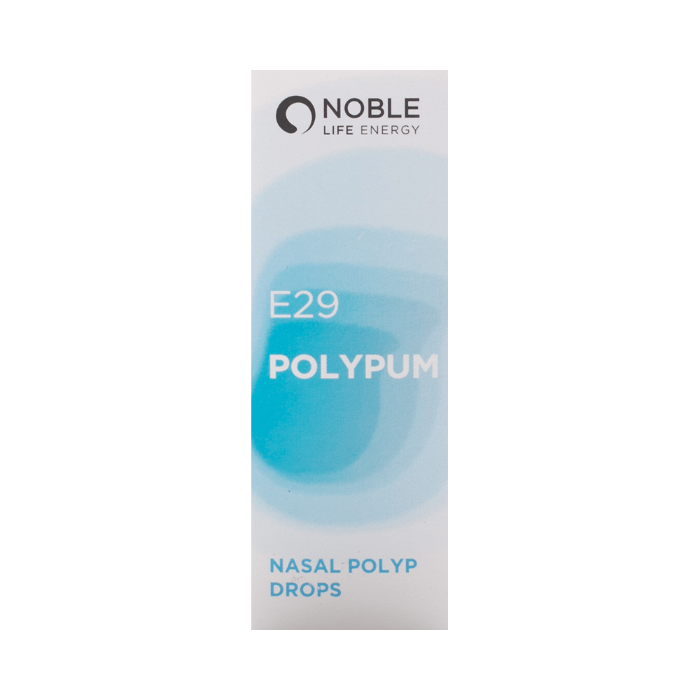 Noble Life Energy E29 Polypum Nasal Polyp Drop Medicines, Homeopathic medicine for Nervous System, Homeopathic medicine for Headache & Migraine image