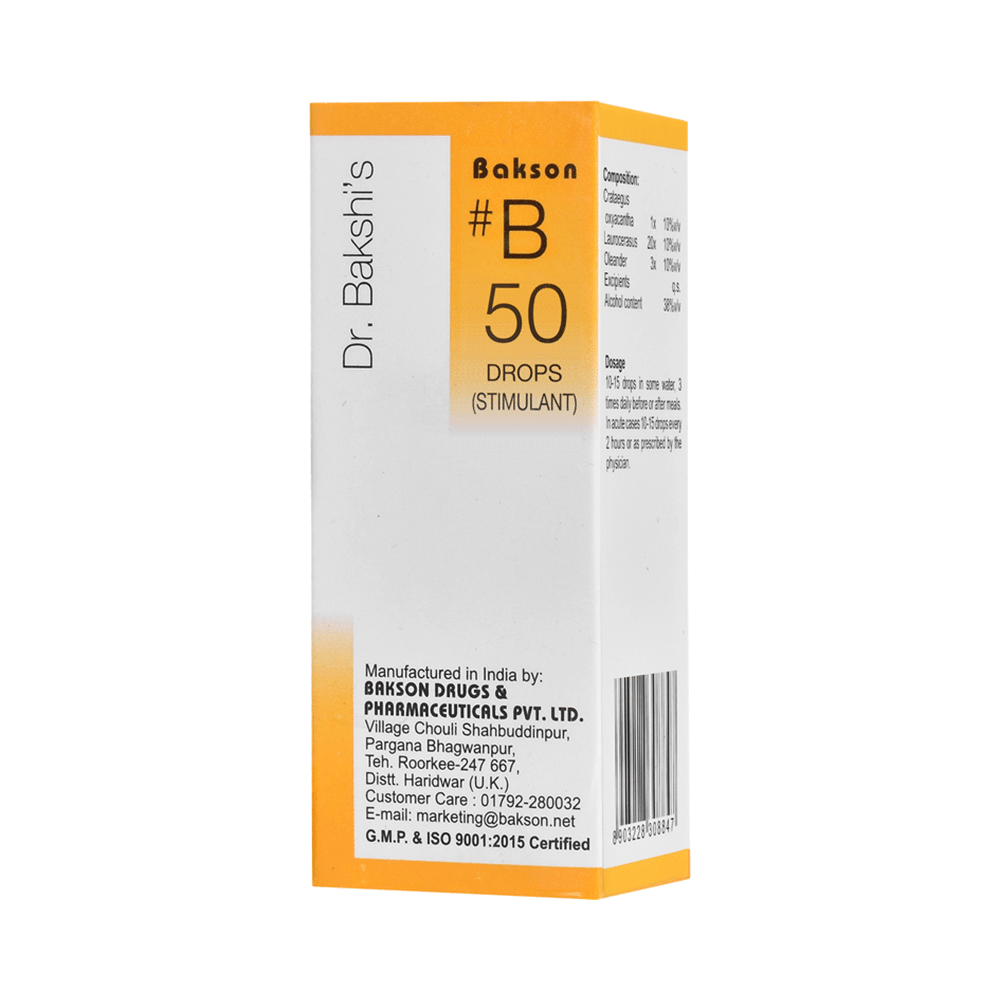 Bakson B50 Stimulant Drop Bakson B50 Stimulant Drop