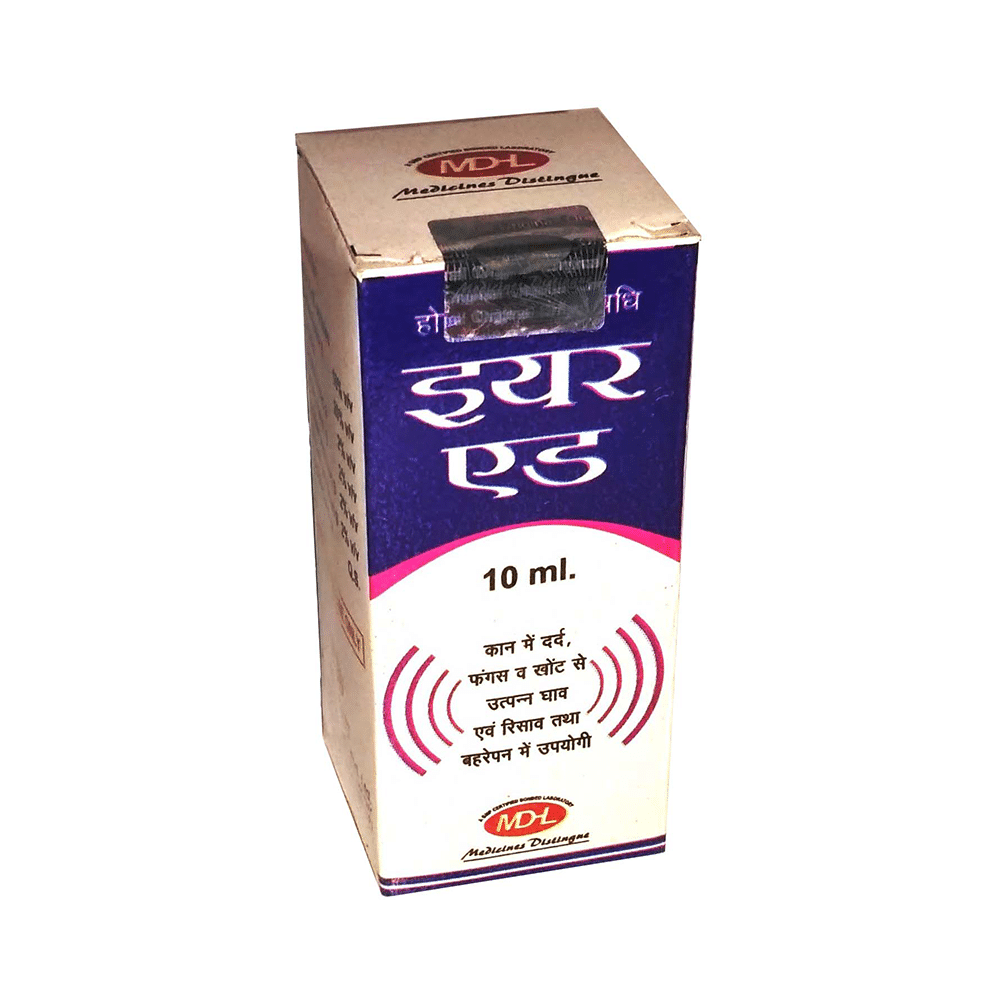 Showing image for MD Homoeo Ear Aid Drop MD Homoeo Ear Aid Drop Medicines, Homeopathic medicine for Eyes & Ear, Homeopathic medicine for Ear Wax, Homeopathic medicine for Nervous System, Homeopathic medicine for Vertigo image