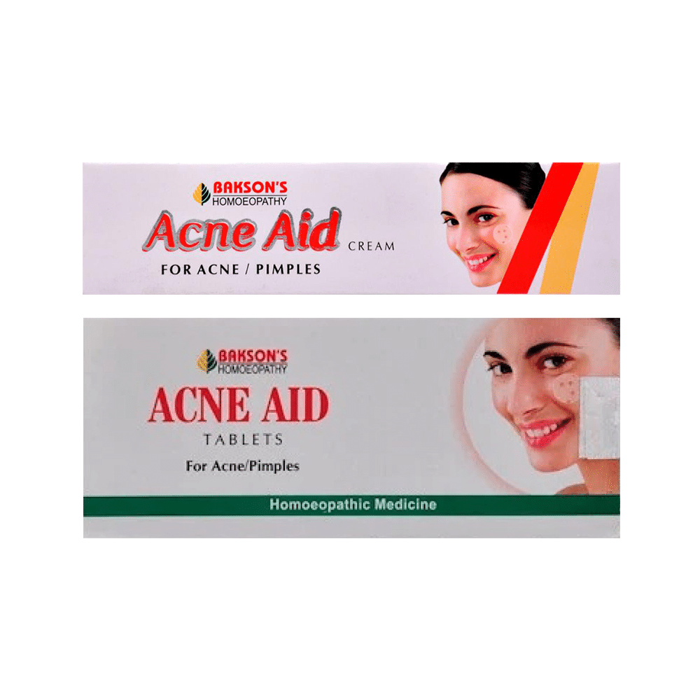 Bakson's Acne Aid Cream and Tablet