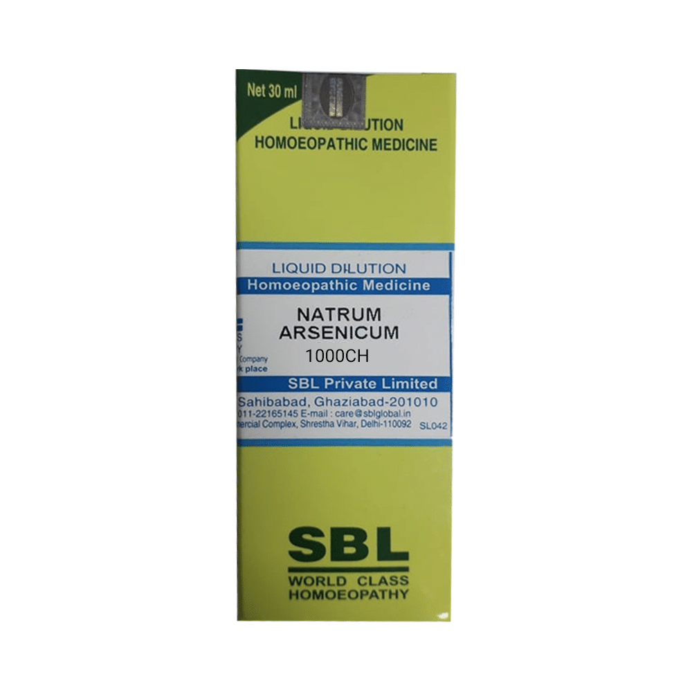 SBL Natrum Arsenicum Dilution 1000 CH