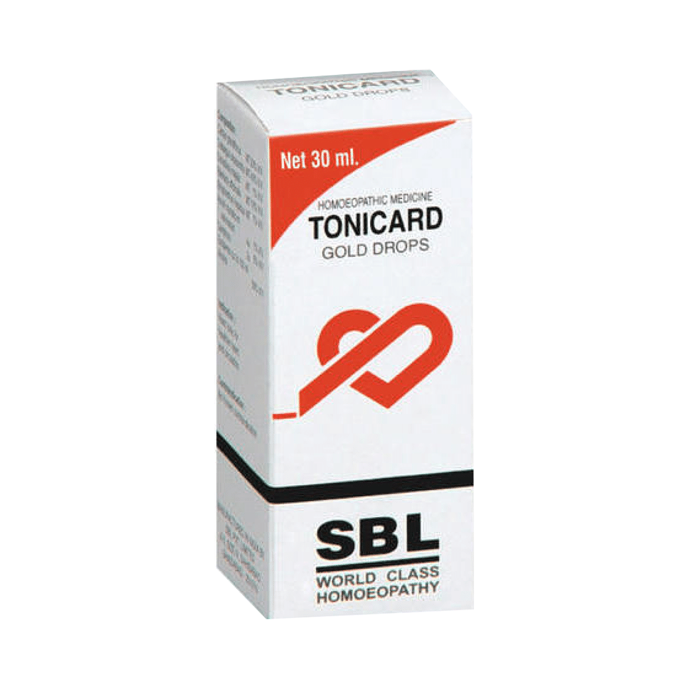 SBL Tonicard Gold Drop Homeopathic Medicine