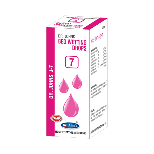 Dr. Johns J-7 Bed Wetting Drop