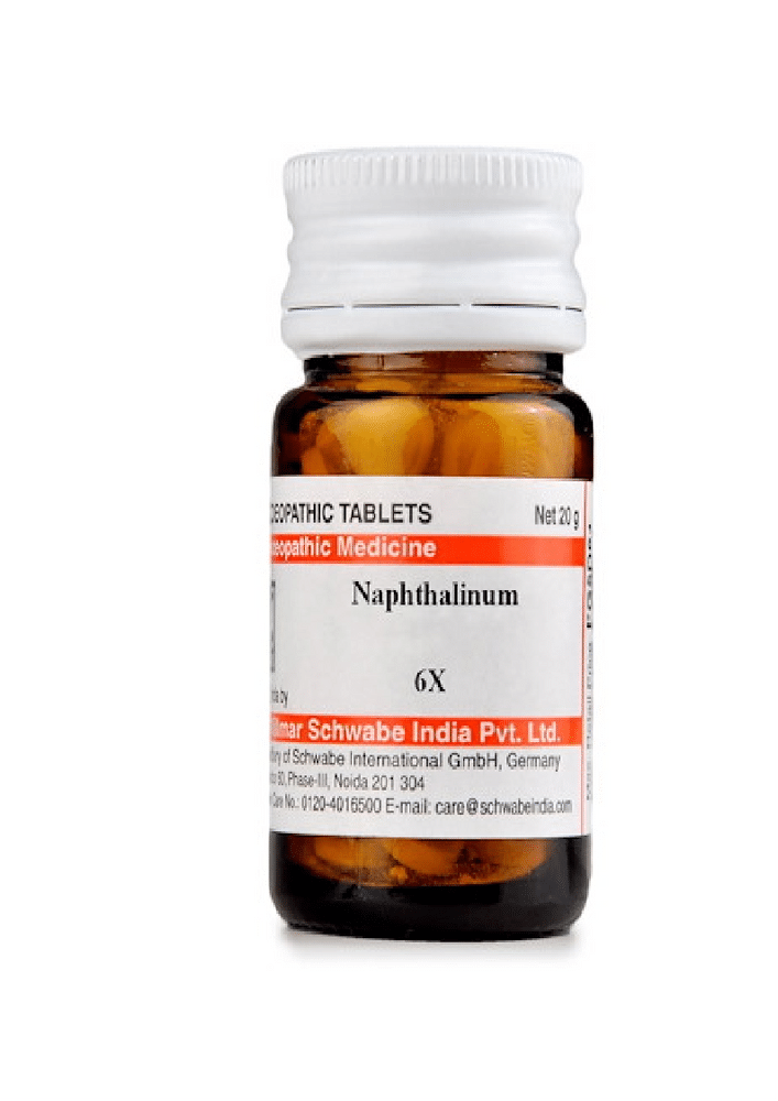 Dr Willmar Schwabe India Naphthalinum Trituration Tablet 6X