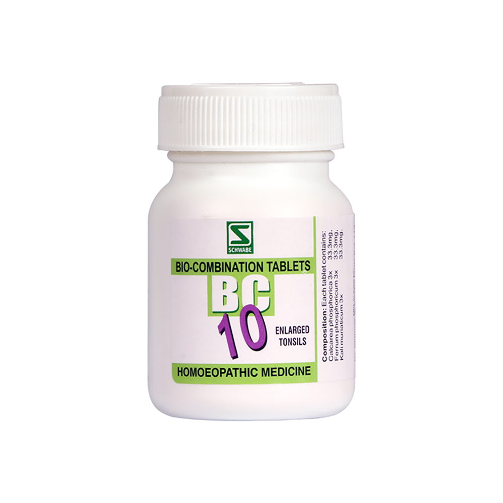 Dr Willmar Schwabe India Bio-Combination 10 (BC 10) Tablet Dr Willmar Schwabe India Bio-Combination 10 (BC 10) Tablet