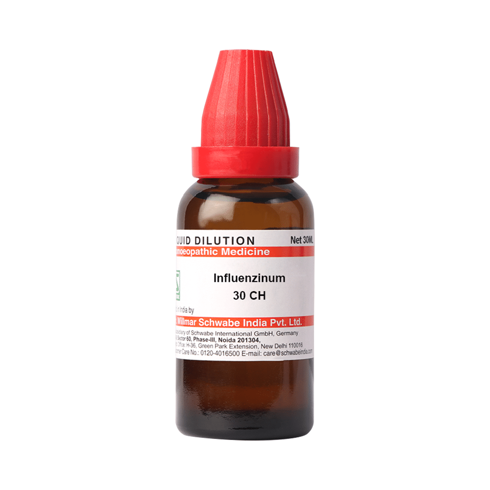 Dr Willmar Schwabe India Influenzinum Dilution 30 CH Dr Willmar Schwabe India Influenzinum Dilution 30 CH