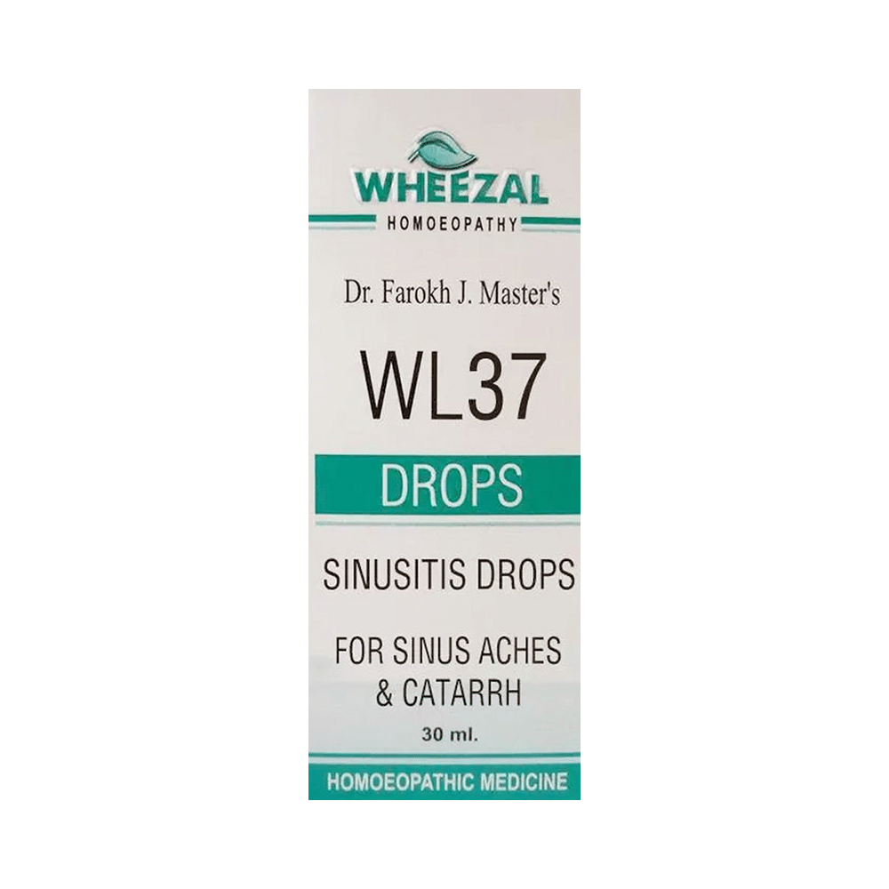 Wheezal WL37 Sinusitis Drop
