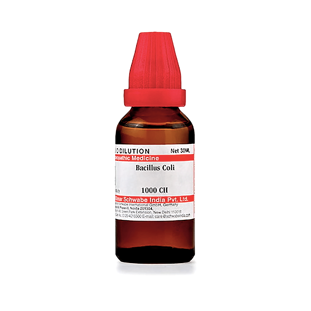 Dr Willmar Schwabe India Bacillus Coli Dilution 1000 CH Dr Willmar Schwabe India Bacillus Coli Dilution 1000 CH