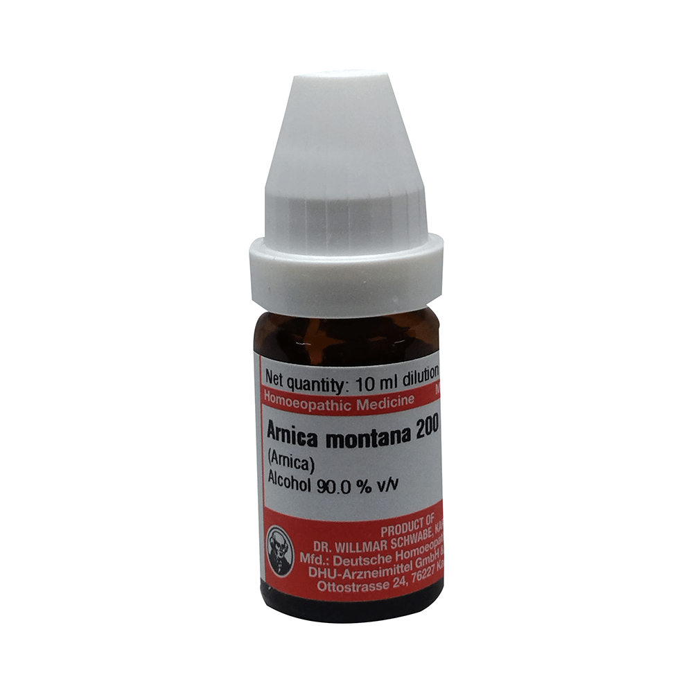 Dr Willmar Schwabe Germany Arnica Montana (Arnica) Dilution 200 Dr Willmar Schwabe Germany Arnica Montana (Arnica) Dilution 200