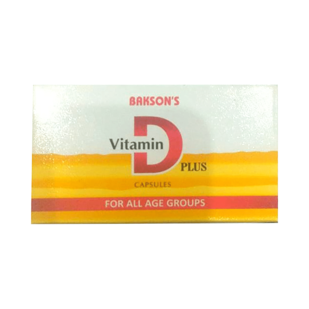 Bakson's Vitamin D Plus Capsule
