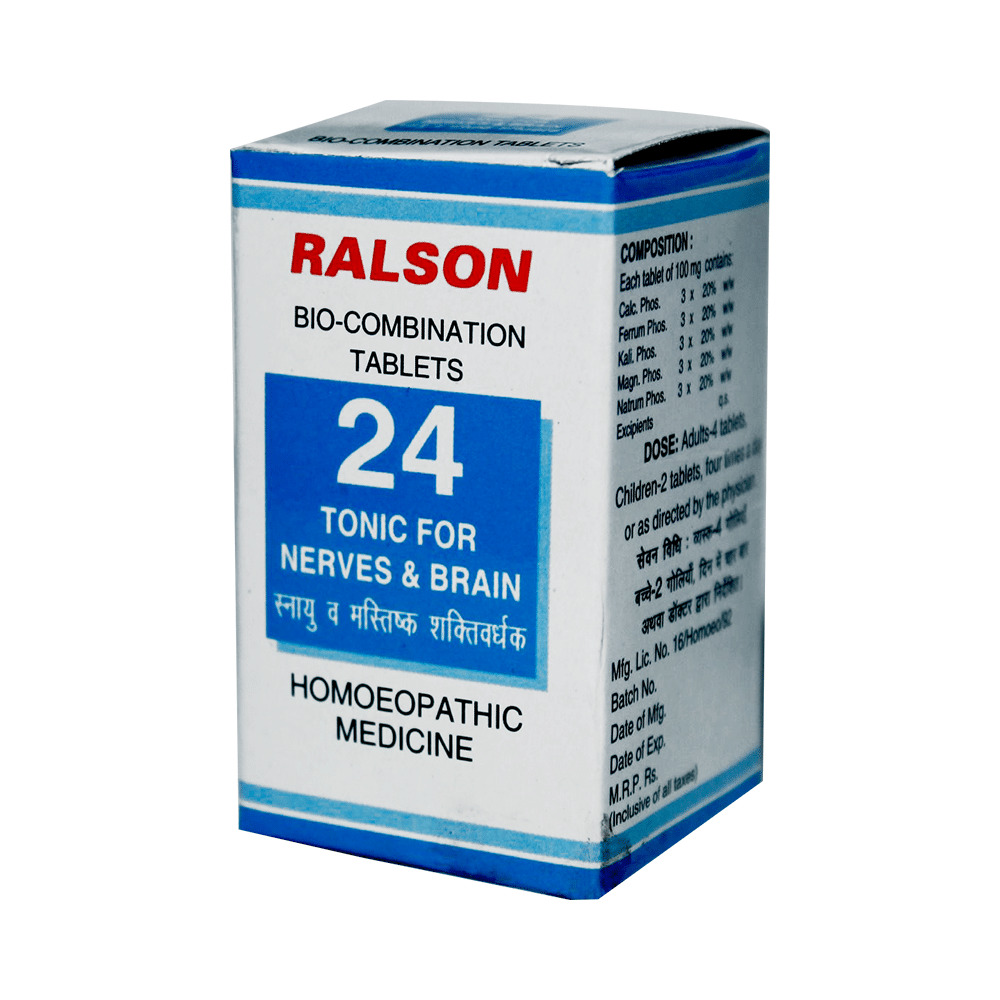 Ralson Remedies Bio-Combination 24 Tablet
