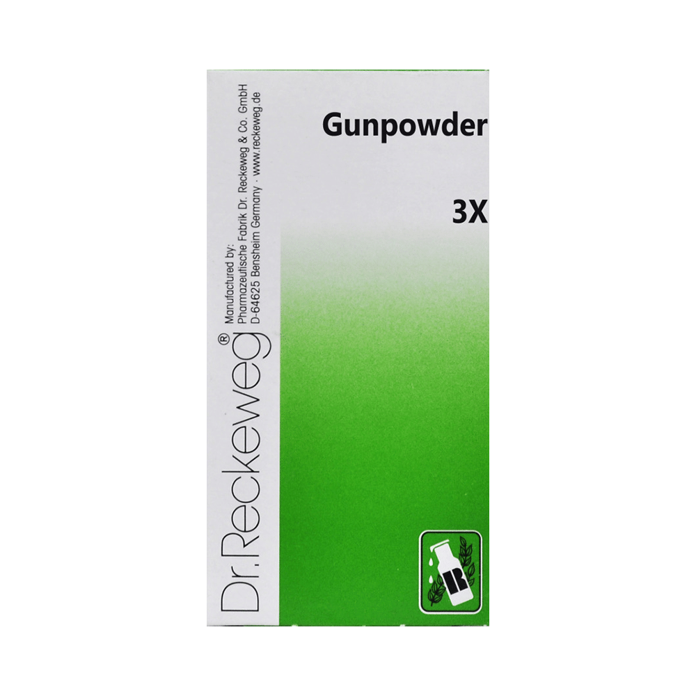 Dr. Reckeweg Gunpowder Trituration Tablet 3X