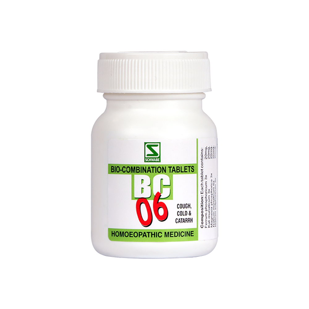 Dr Willmar Schwabe India Bio-Combination 06 (BC 06) Tablet Dr Willmar Schwabe India Bio-Combination 06 (BC 06) Tablet