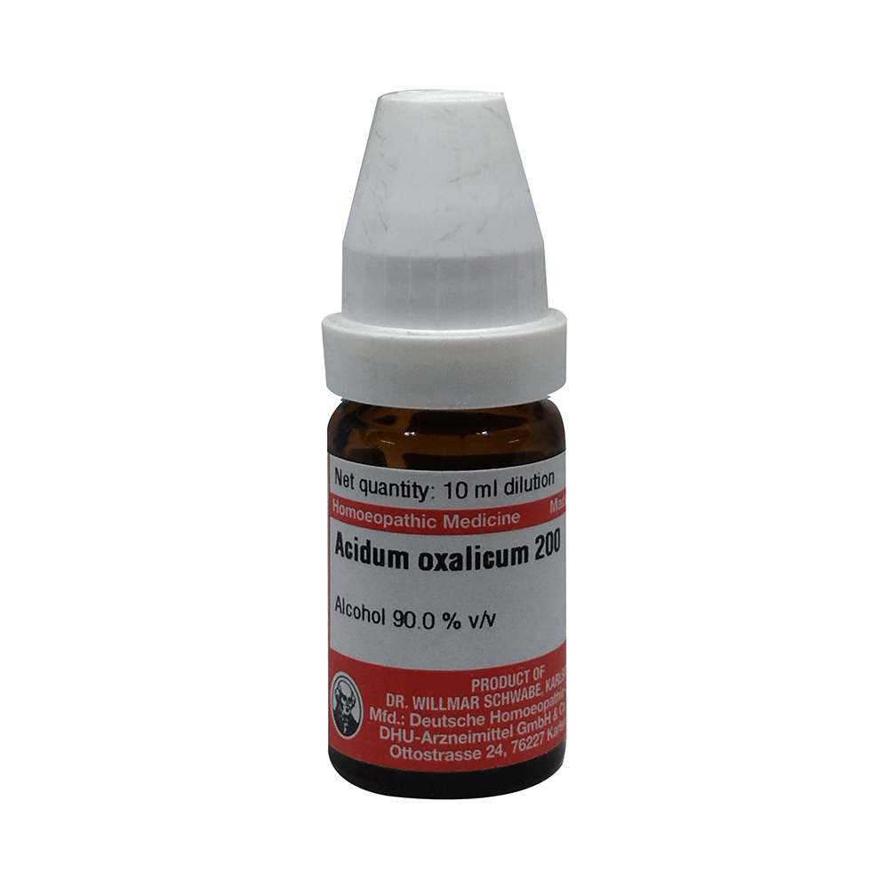 Dr Willmar Schwabe Germany Acidum Oxalicum Dilution 200 Dr Willmar Schwabe Germany Acidum Oxalicum Dilution 200