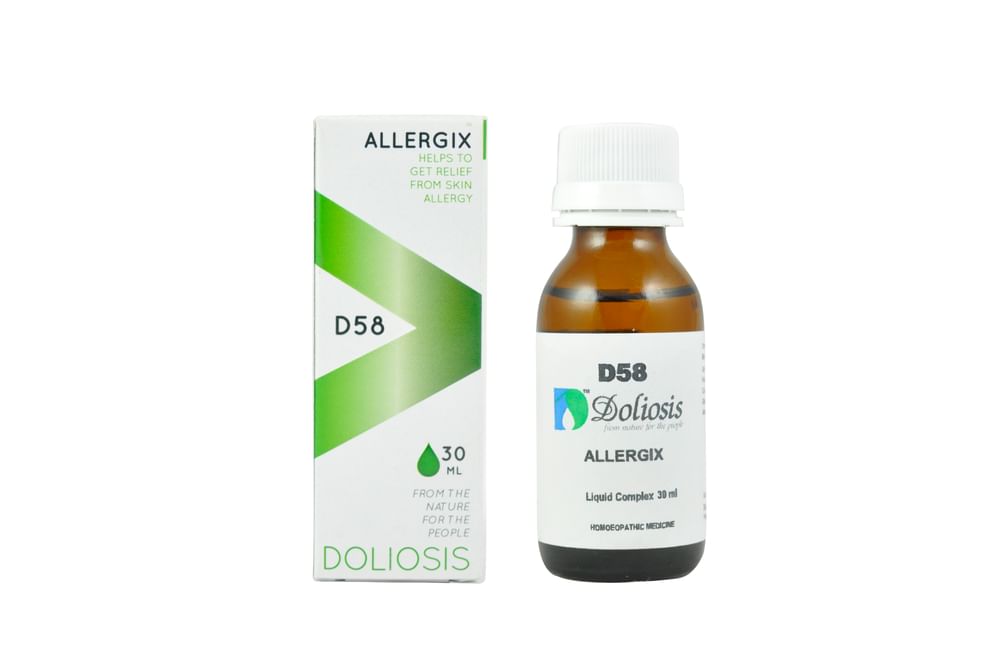 Doliosis D58 Allergix Drop Medicines image