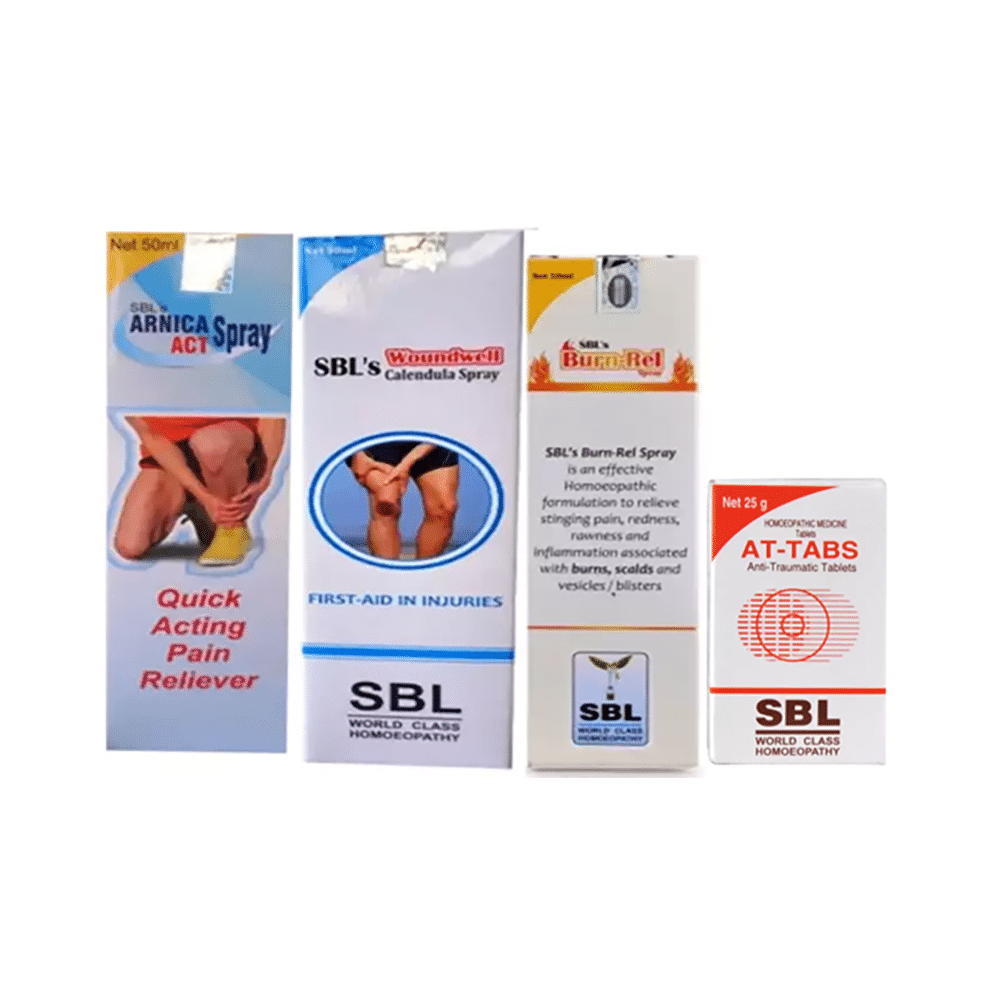 SBL 118 First Aid Pack (Combo Of 4)