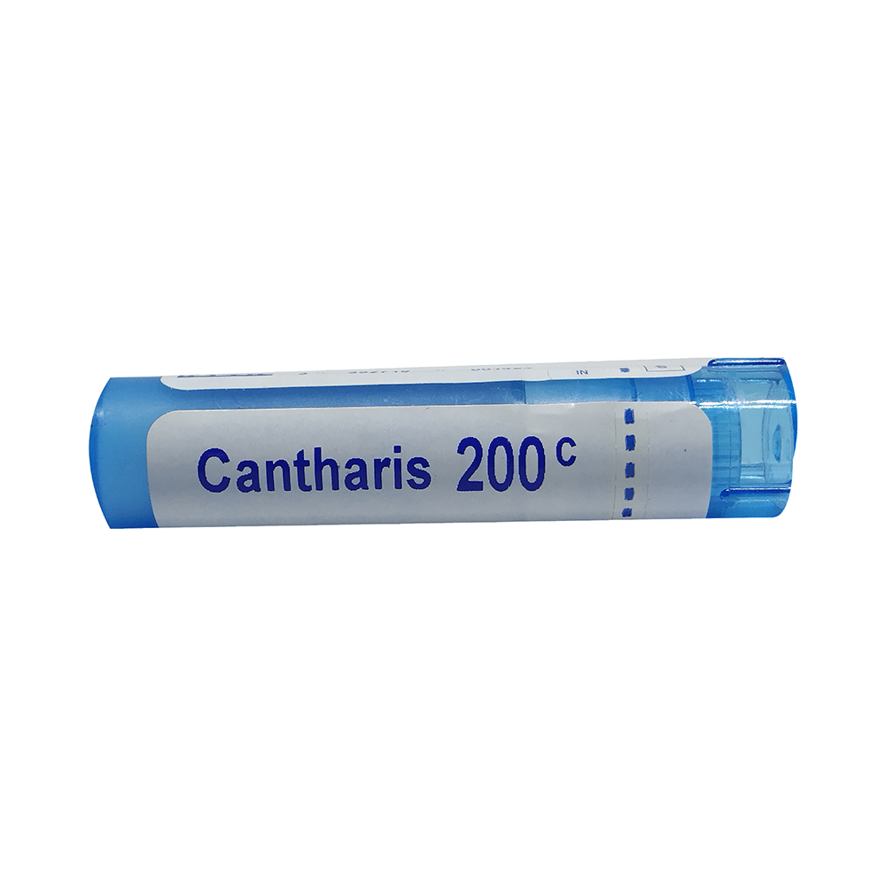 Boiron Cantharis Pellets 200C Homeopathic medicine for Mouth, Gums & Teeth, Homeopathic medicine for Toothache & Cavities, Homeopathic medicine for Respiratory System, Homeopathic medicine for Asthma, Homeopathic medicine for Bronchitis image