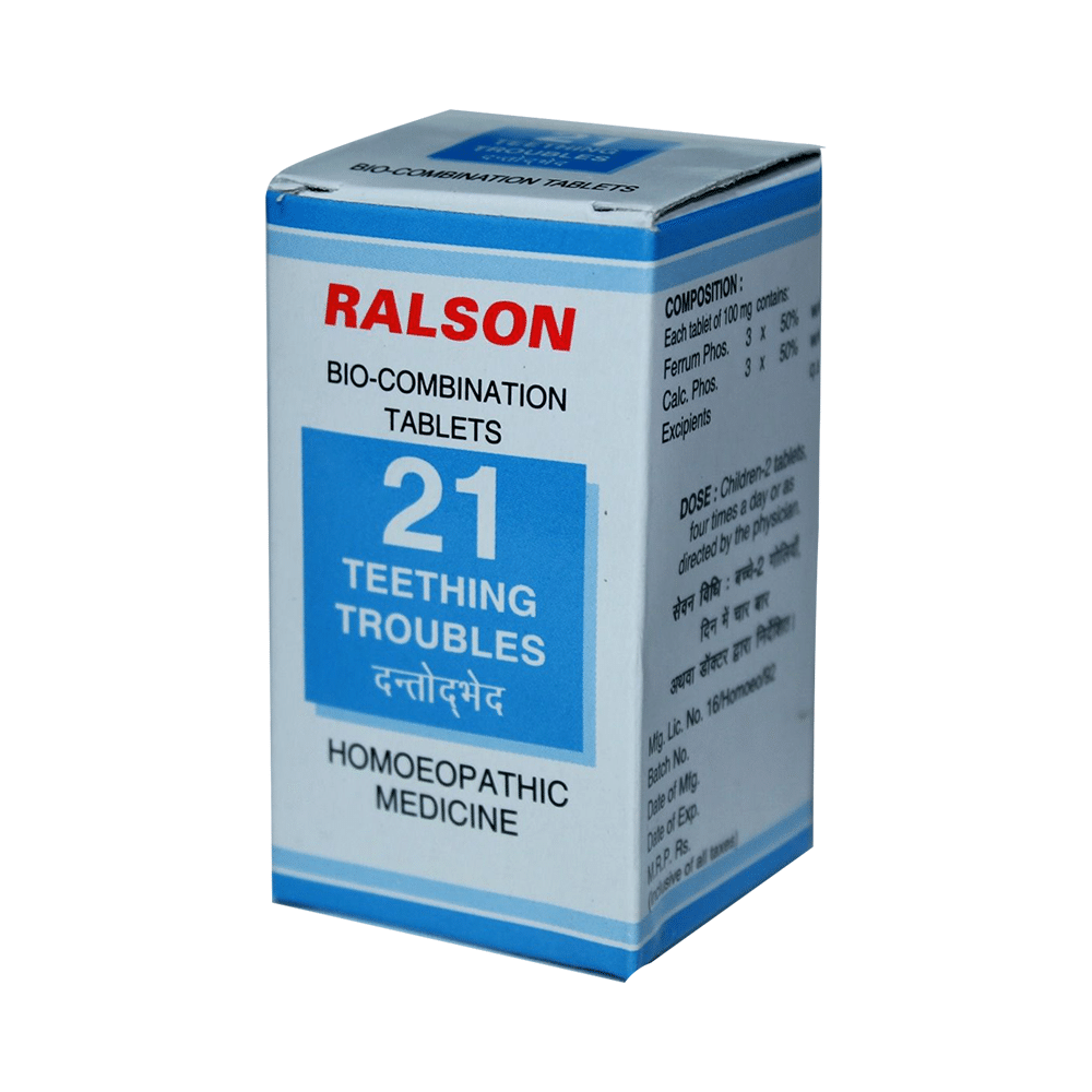 Ralson Remedies Bio-Combination 21 Tablet