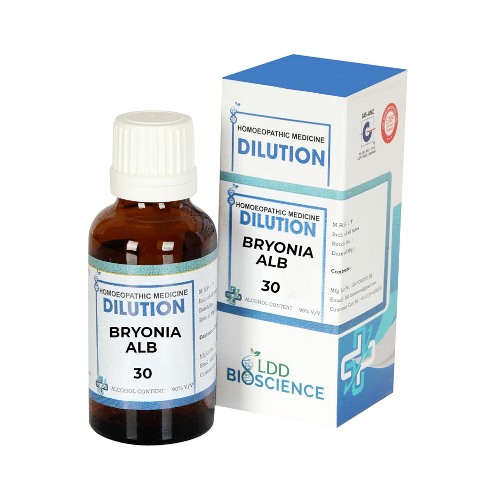 LDD Bioscience Bryonia Alb Dilution 30 LDD Bioscience Bryonia Alb Dilution 30