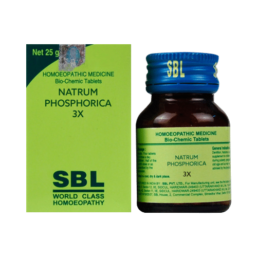 SBL Natrum Phosphorica Biochemic Tablet 3X